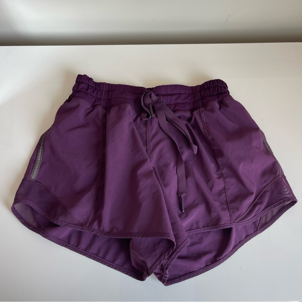 Purple Lululemon Athletic Shorts - Picture 2 of 9